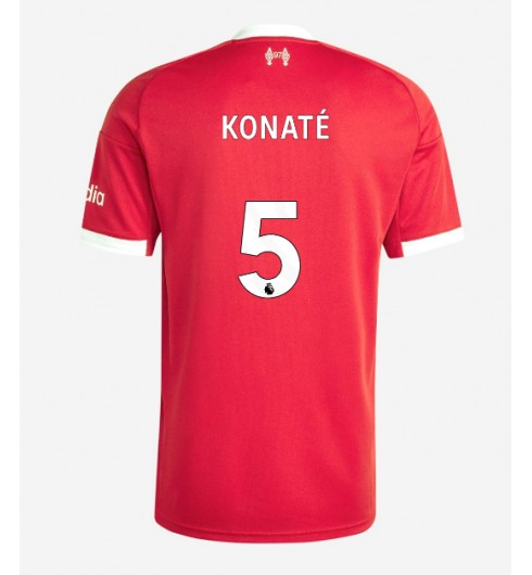 Liverpool Ibrahima Konate #5 Domácí Dres 2025-26 Krátký Rukáv Liverpool Ibrahima Konate #5 Domácí Dres 2025-26 Krátký Rukáv